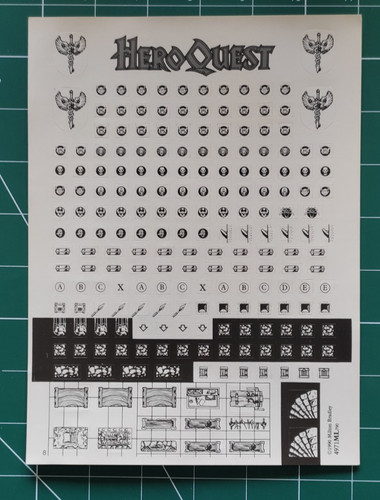 Heroquest autocollants - heroquest, :