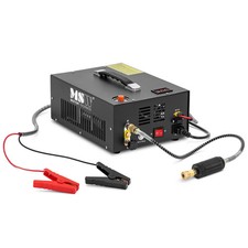 Compresseur pcp compact 300 bar 12/220 volts 350 watts arrêt automatique alumin