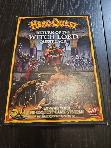 Avalon hill heroquest return - heroquest,