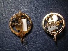 Desert Zone Warning Commando Badge Registered