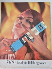 1960 Sexy Redhead Talon Donahue dress magic zip zipper Vintage ad