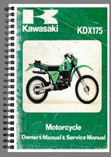 KAWASAKI KDX 175 MANUEL DE