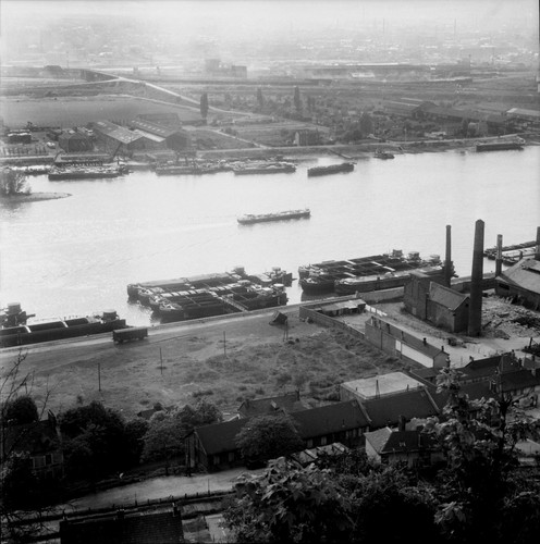 Rouen 1955 panorama - c.,