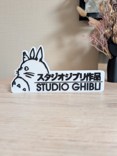 Logo studio ghibli - 3d,