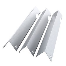 Barbecue à Gaz Brennerabdeckung En Inox Compatible pour Weber Genèse 2 200er