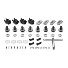 Set GIVI 12RKIT Rapid Release Pour Porte-Valises PLX5138 Pour BMW S 1000 XR 2020