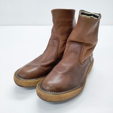 Mens KAPITAL KAPITAL Popi Boots Leather Size 2 Boots Brown Capital 5 0717G 25759