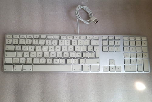 Clavier usb filaire apple - clavier,