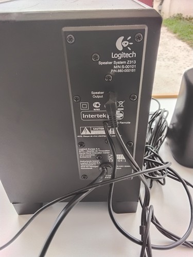 Logitech z313 enceintes 1 - z313, 2.1