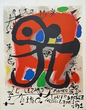 Joan Miro affiche originale
