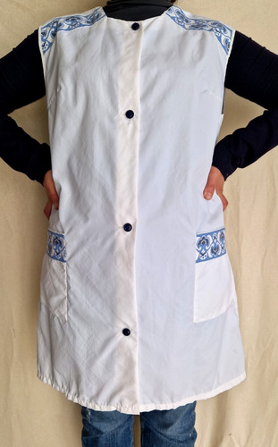 Nylon dederon smock apron - dederon,
