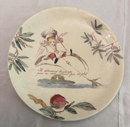 Assiette faience jules - assiette,