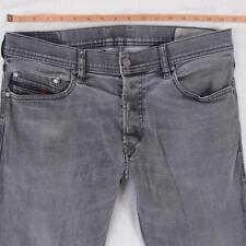 Hommes Diesel TEPPHAR Ajusté Straight Élasthanne Gris Jeans W33 L32