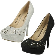 Escarpins À Talons Aiguilles Pailletés Anne Michelle Pour Femmes