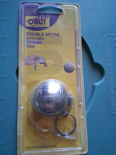 Mètre bouliste porte clés - mètre, de