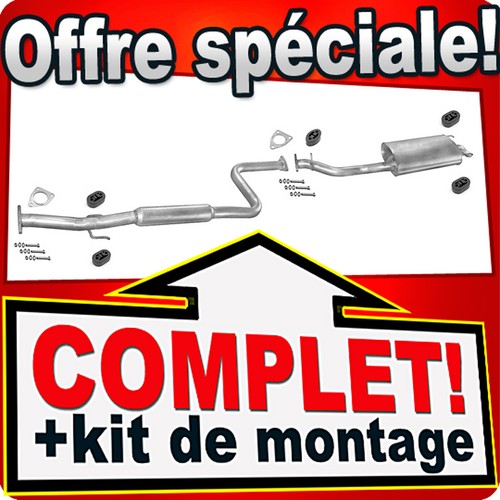 Ligne pot échappement pour - ligne,