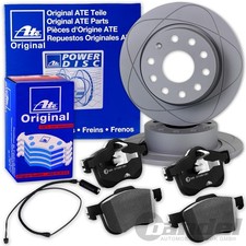 ATE Powerdisc Disques 300mm + Revêtements Arrière Convient pour BMW 5er E34