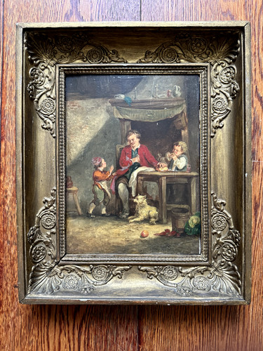 Peinture hsp scène vie - de,