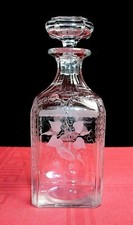 BACCARAT LIKÖR CARAFE CARAFE LIQUEUR CELLAR WHISKY CRYSTAL GRAVE SIZE 19EME