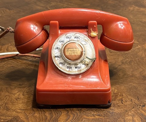 1950s vintage orange red - 1950s, fire