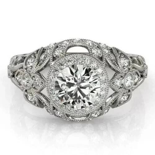 Bague fiançailles ancienne - bague, de