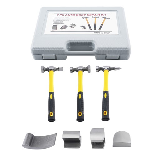 7pcs marteau débosselage - marteau,