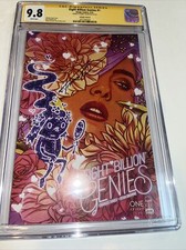 Eight Billion Genies (2022) # 1 (CGC 9.8 SS) Signed Jenny Frison | Cover B