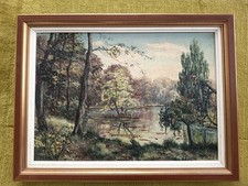 HUILE SUR TOILE ENCADREE