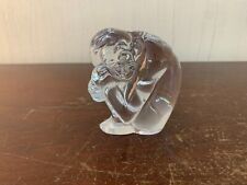Singe en cristal Daum