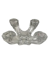 Bougeoir multiple en cristal