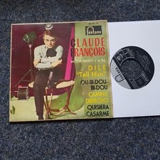 7" EP Single Vinyl Claude Francois - Tell him SPAIN