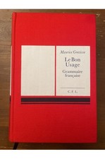 Le bon usage Grammaire