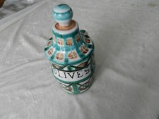 Antique Ceramic Olive Pot by Robert Picault Vallauris