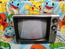 1987 Daytron By Daewoo - 13" VHF & UHF Television w/ Woodgrain | Powers On