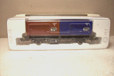 TRAIN HO MARKLIN : WAGON PORTE 2 CONTAINERS "TFG"  NEUF (Livré en boite 4768)