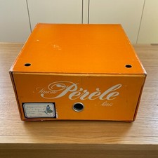 Simone Pérèle Lingerie Storage Box. Vintage Orange Cardboard.