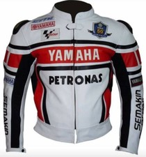 YAMAHA Veste en Cuir Motard