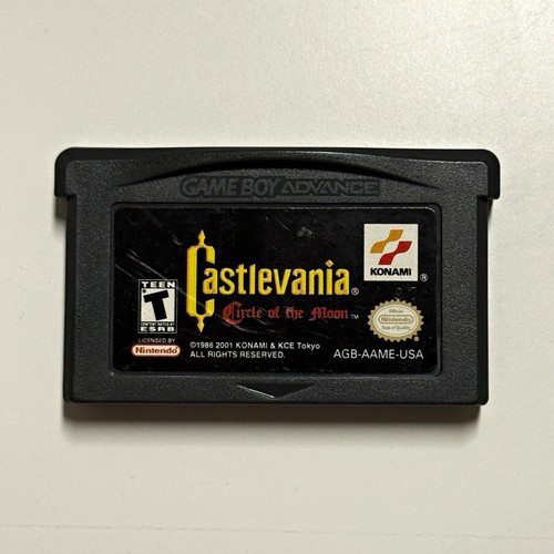 Konami castlevania circle of - konami,
