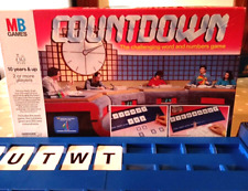Countdown MB Jeu De société Anglais 10 + Ans Word Number Game Vintage Complet