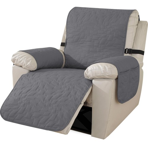 Gris clair place housse - gris,