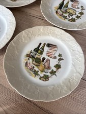 LOT DE 6 ASSIETTES A FROMAGE -