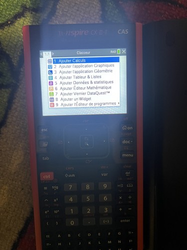 Calculatrice nspire ii t - calculatrice, cx