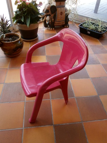 Chaise enfant plastique - chaise, en