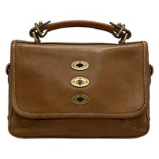 Auth MULBERRY - Brown Leather Handbag