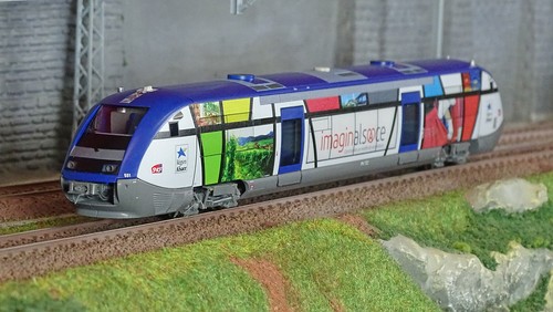 Jouef hj2436 autorail diesel - autorail, x