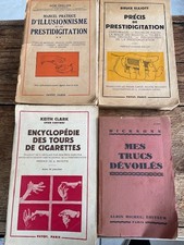 Lot de 4 Livres anciens de
