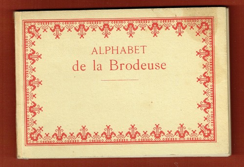 Alphabet brodeuse - la,