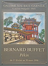 BERNARD BUFFET 1996 - Affiche