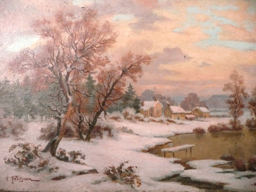Impressionniste paysage - impressionniste,,