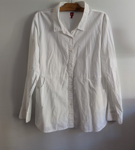 Blouse blanche coton t46 - blanche,